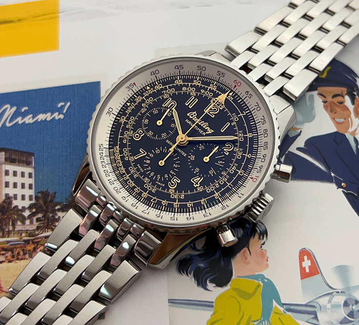 Breitling Old Navitimer Mechanique Wristwatch Ref. A11022.1